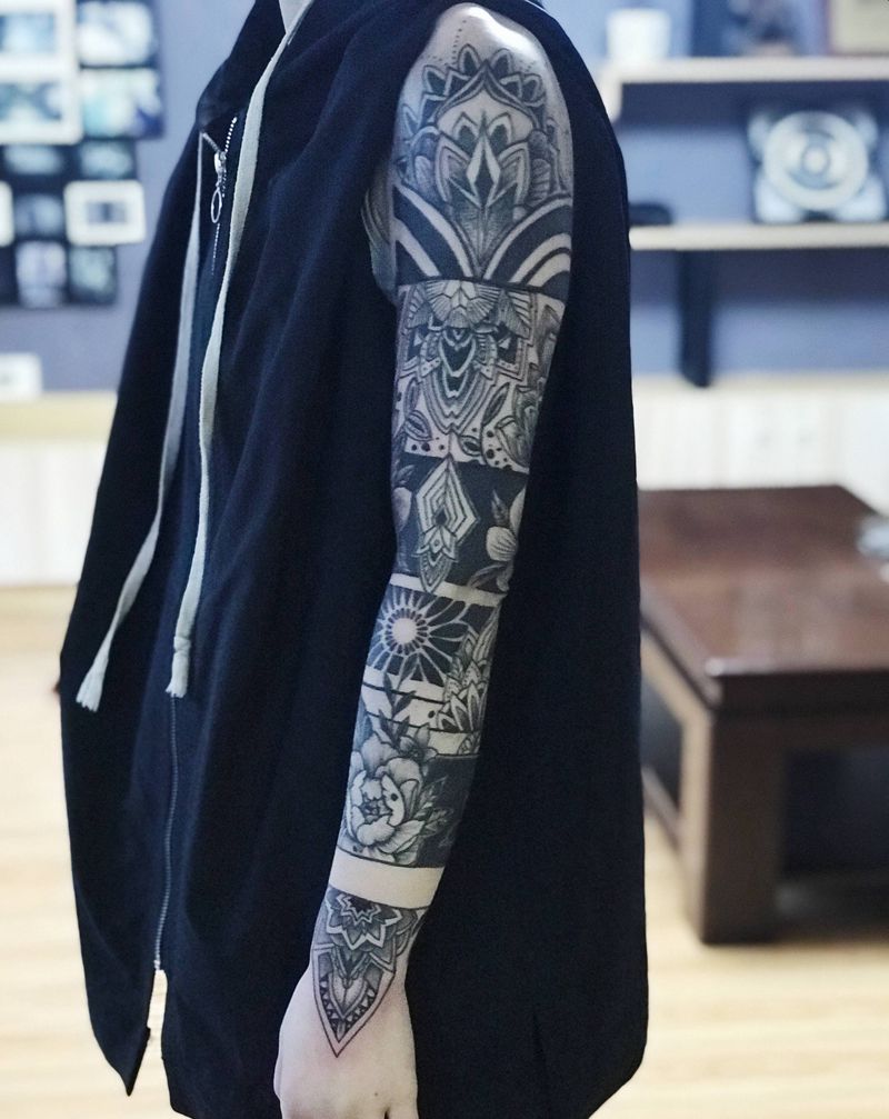 吉首纹身纹身图片_手臂纹身图案