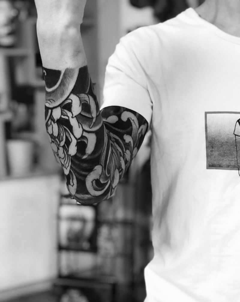 吉首纹身纹身图片_新传统纹身图案