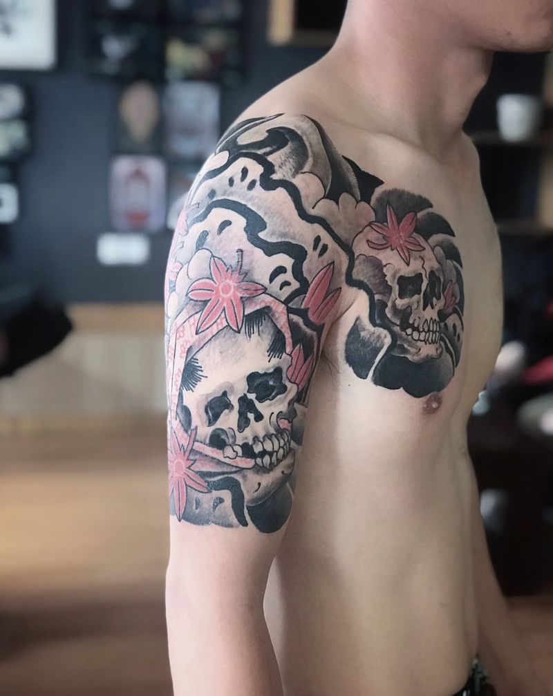 吉首纹身纹身图片_老传统纹身图案