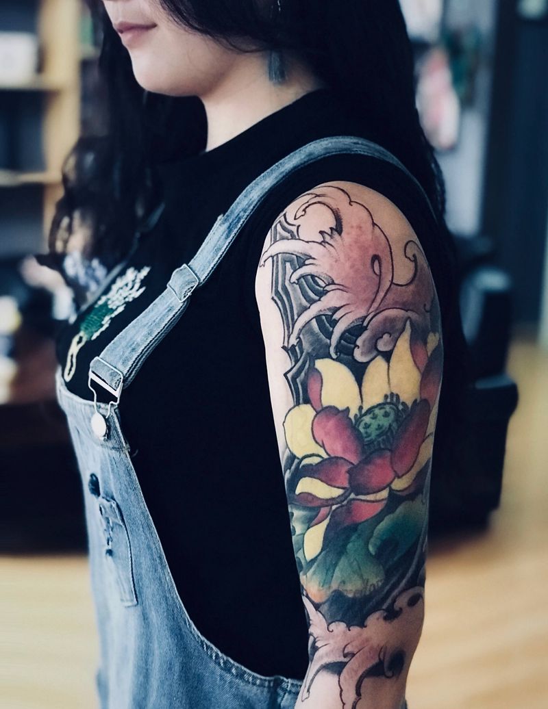 吉首纹身瞳画刺青纹身图片_手臂纹身图案