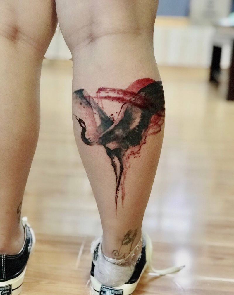 湘西瞳画刺青纹身图片_腿部纹身图案