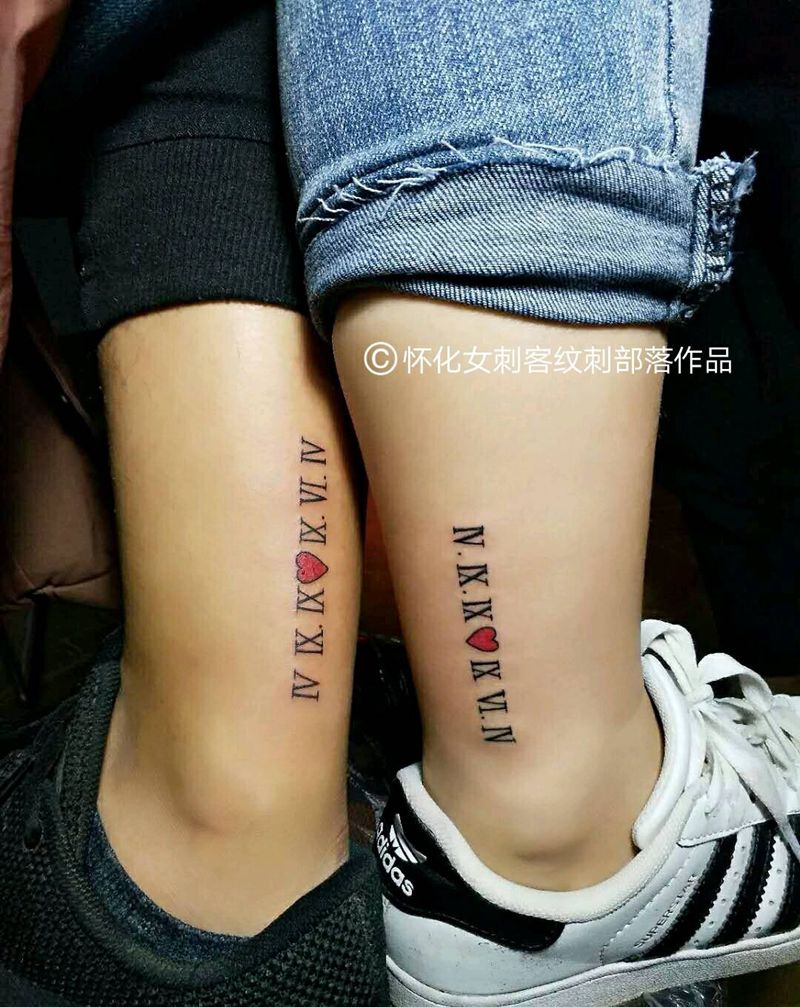 情侣纹身纹身图片_清新情侣纹身图案