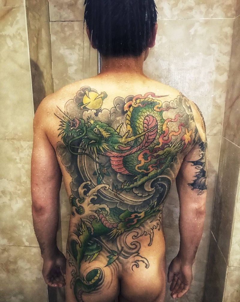 龙纹身图片