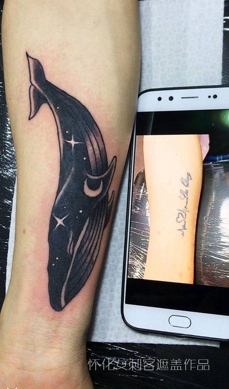 遮盖纹身图片_手臂纹身图案