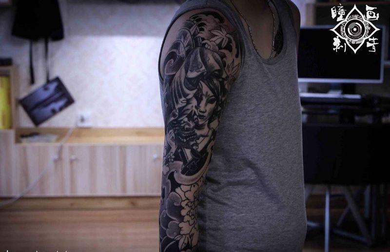 花臂纹身纹身图片