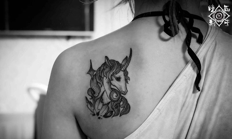 卡通图案纹身图片