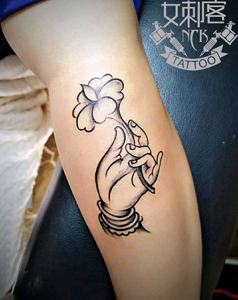 小图纹身图片_清新成品纹身图案
