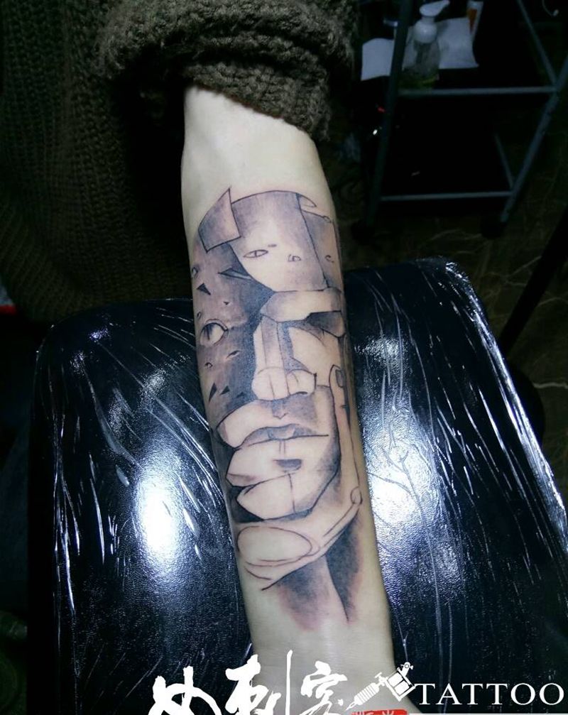 小臂纹身图片