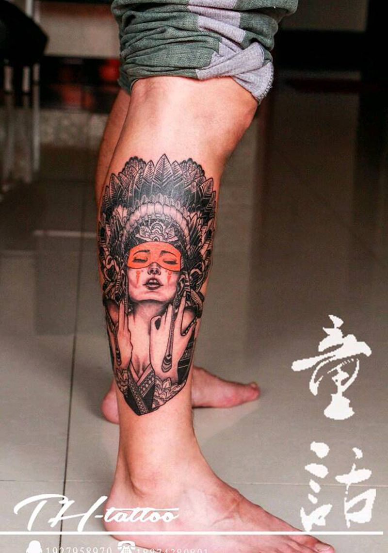 欧美女纹身图片