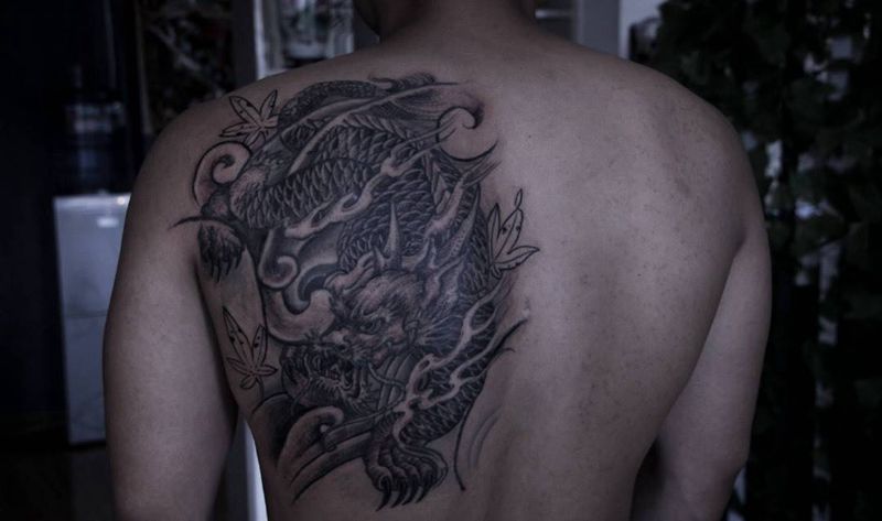 麒麟纹身纹身图片