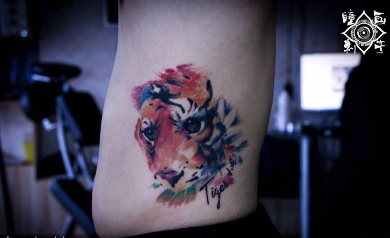 彩色纹身纹身图片