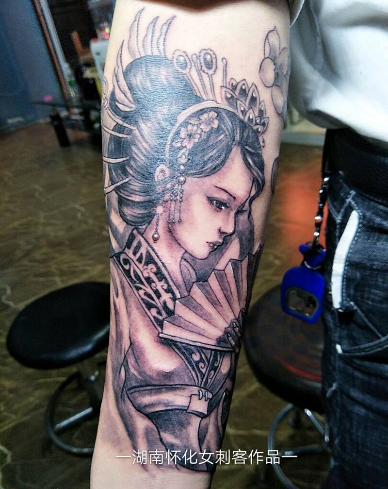古美纹身图片