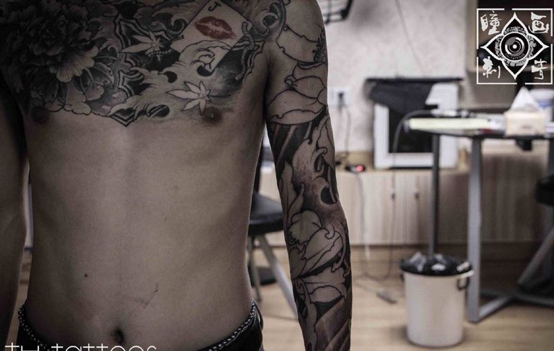 花臂纹身纹身图片