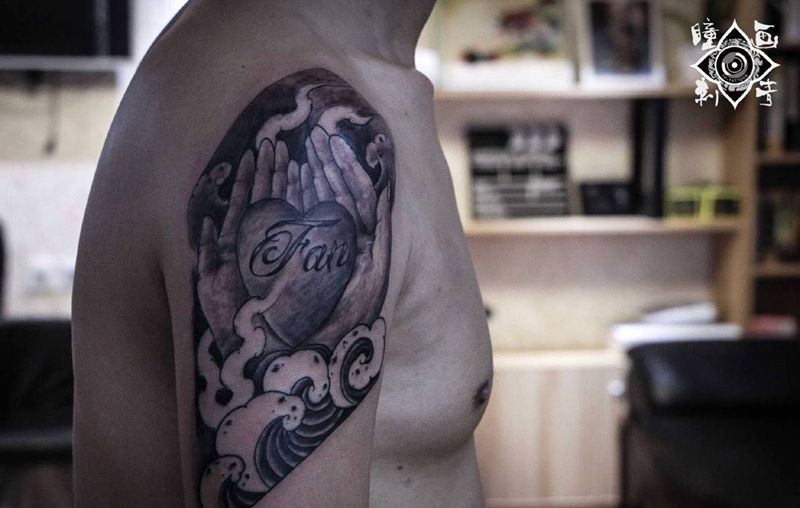 爱心纹身纹身图片