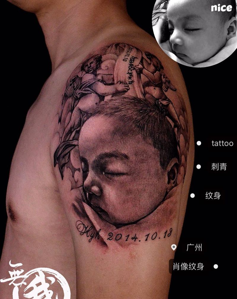肖像纹身纹身图片
