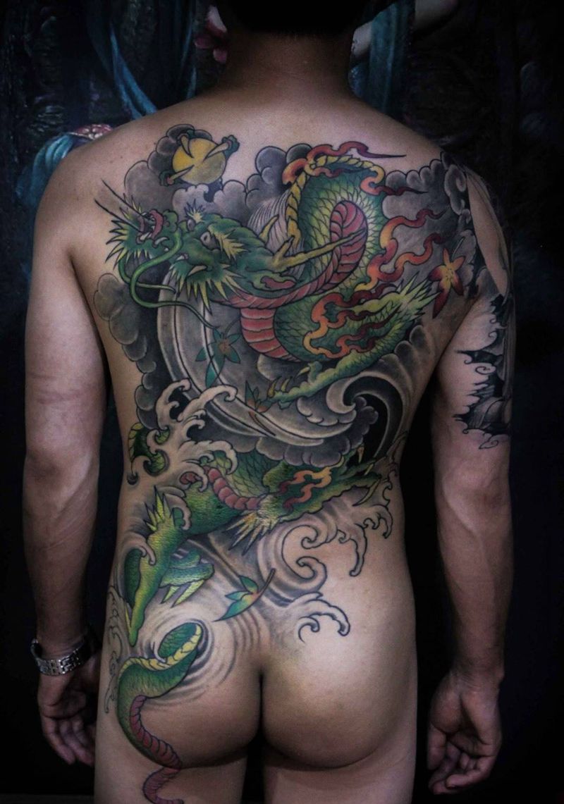 龙纹身纹身图片