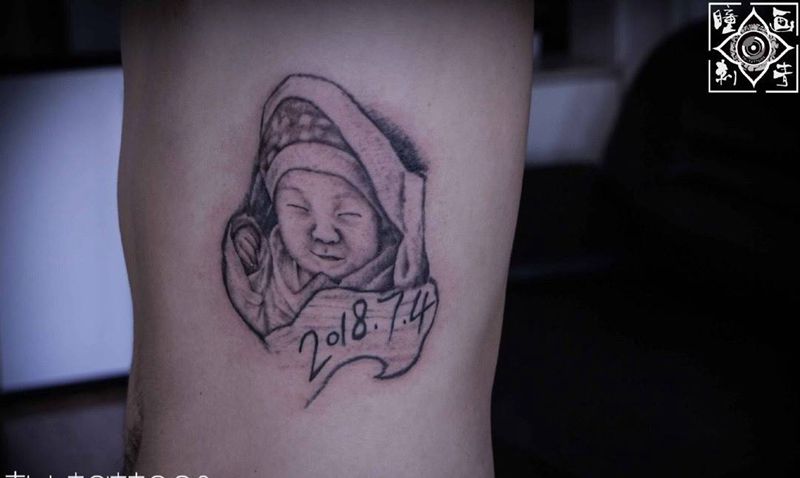 肖像作品纹身图片