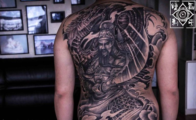 关公纹身纹身图片