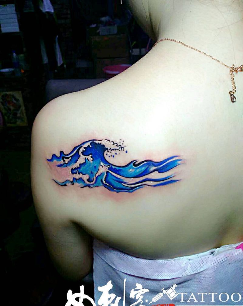 浪哩个浪纹身图片