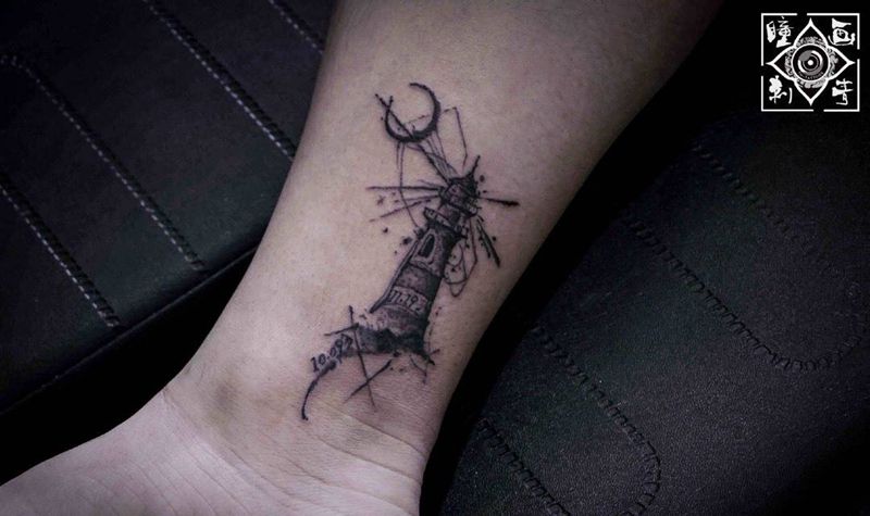 灯塔纹身纹身图片