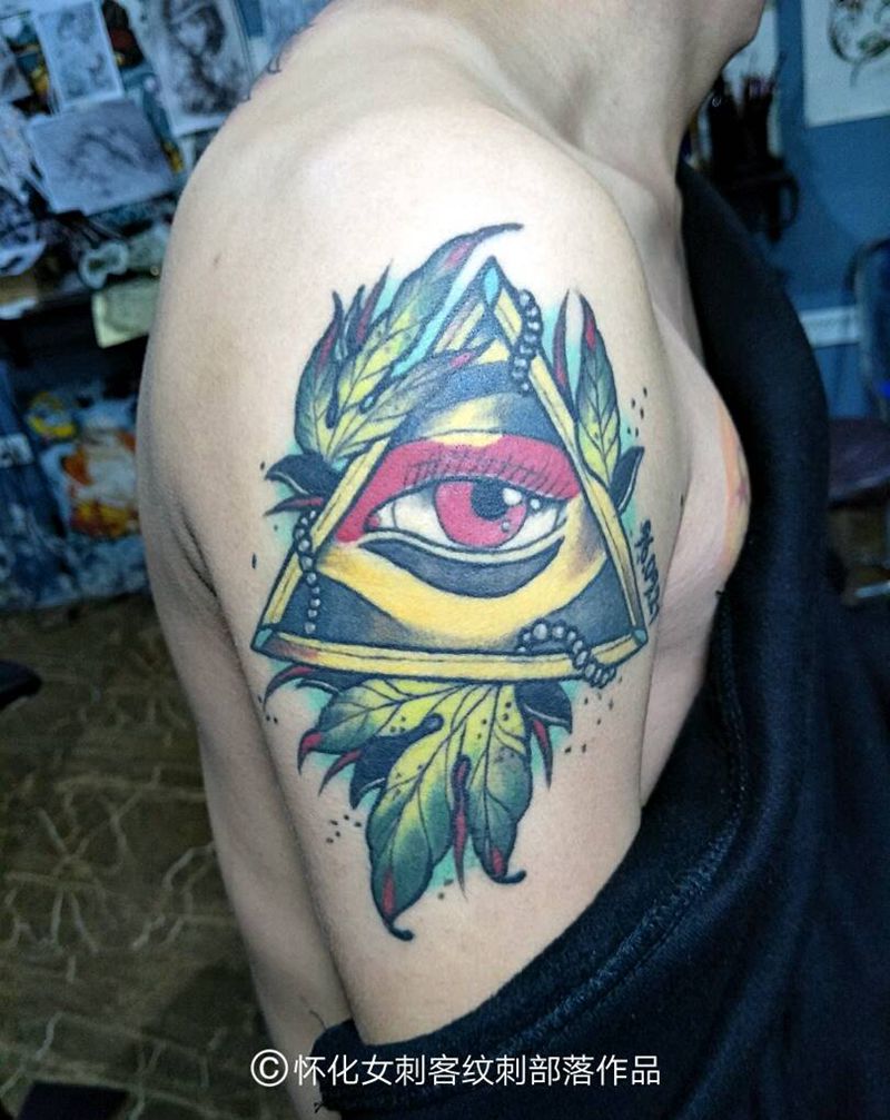 欧美小作品纹身图片