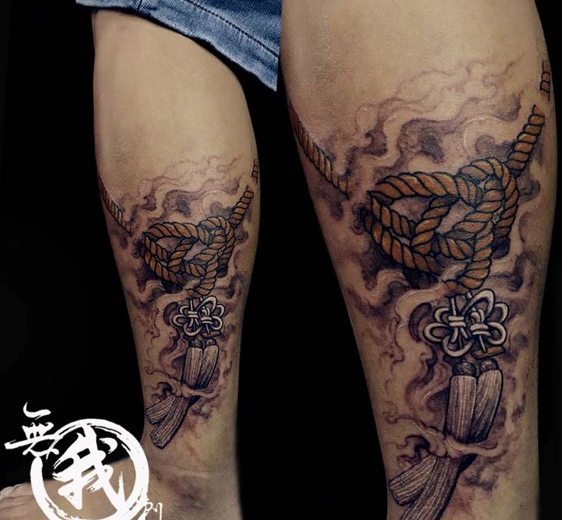 中国结纹身图片