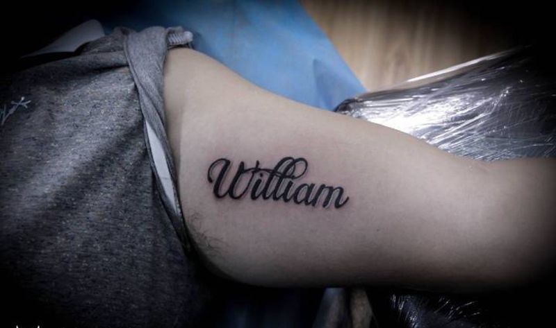 英文作品纹身图片