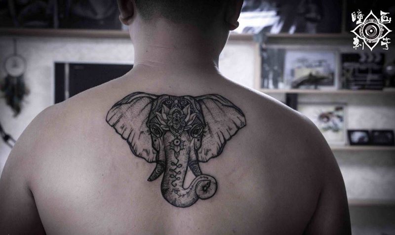 象神纹身纹身图片