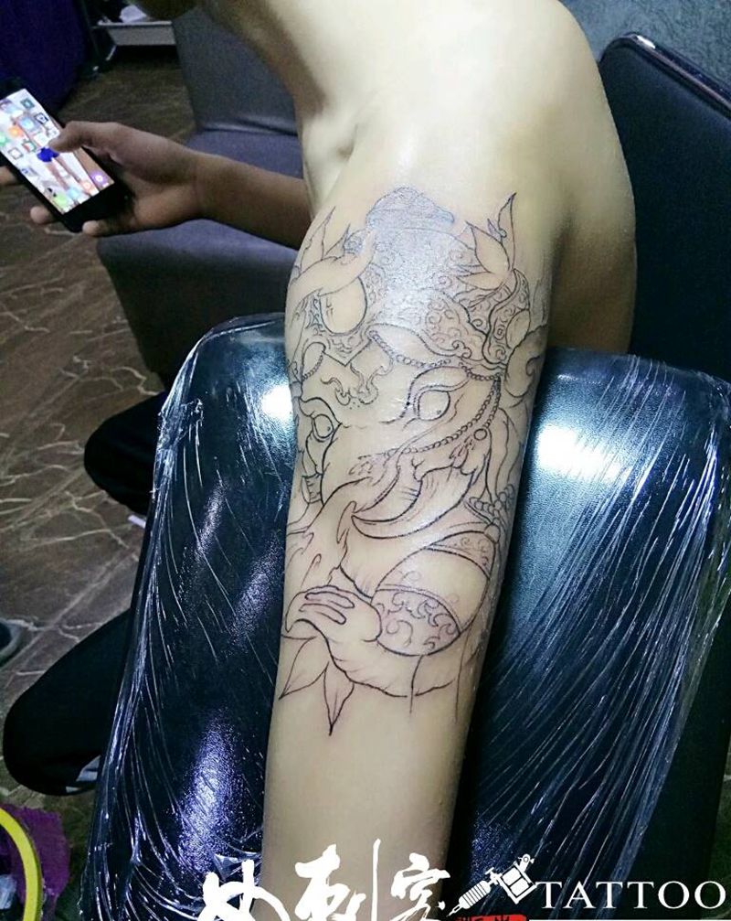 未完待续纹身图片