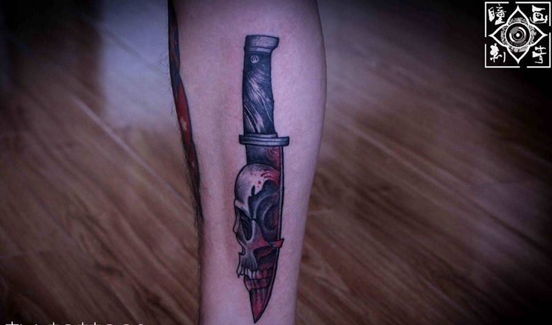 骷髅纹身纹身图片
