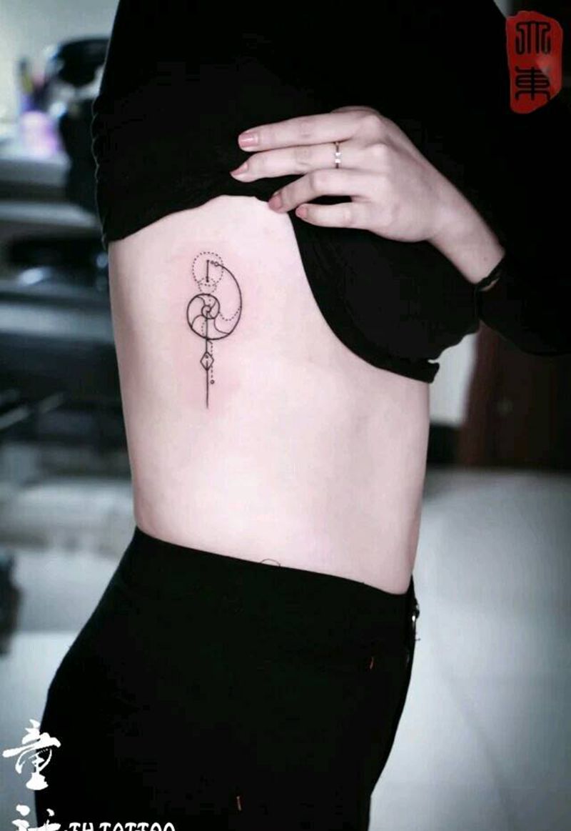 几何图形纹身图片