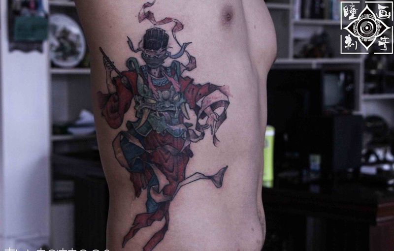 死亡判官纹身图片