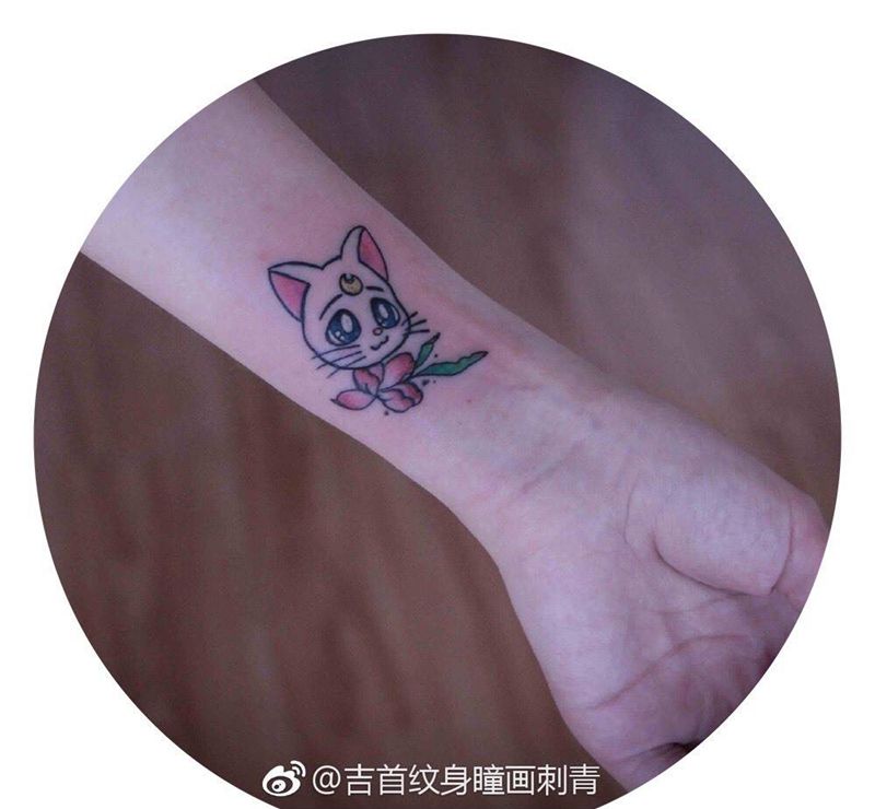 猫咪纹身纹身图片