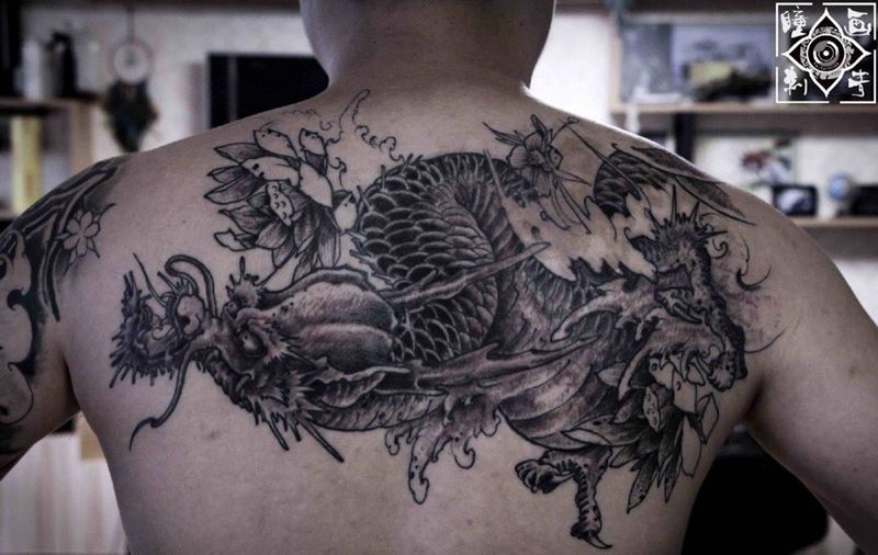 龙纹身纹身图片