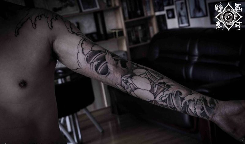 花臂纹身纹身图片