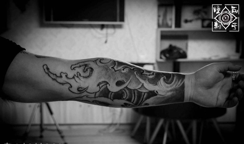 花臂纹身图片