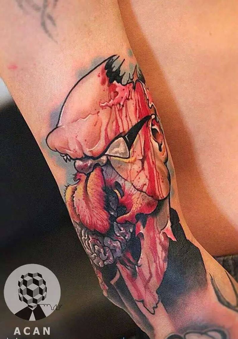 今日小作纹身图片