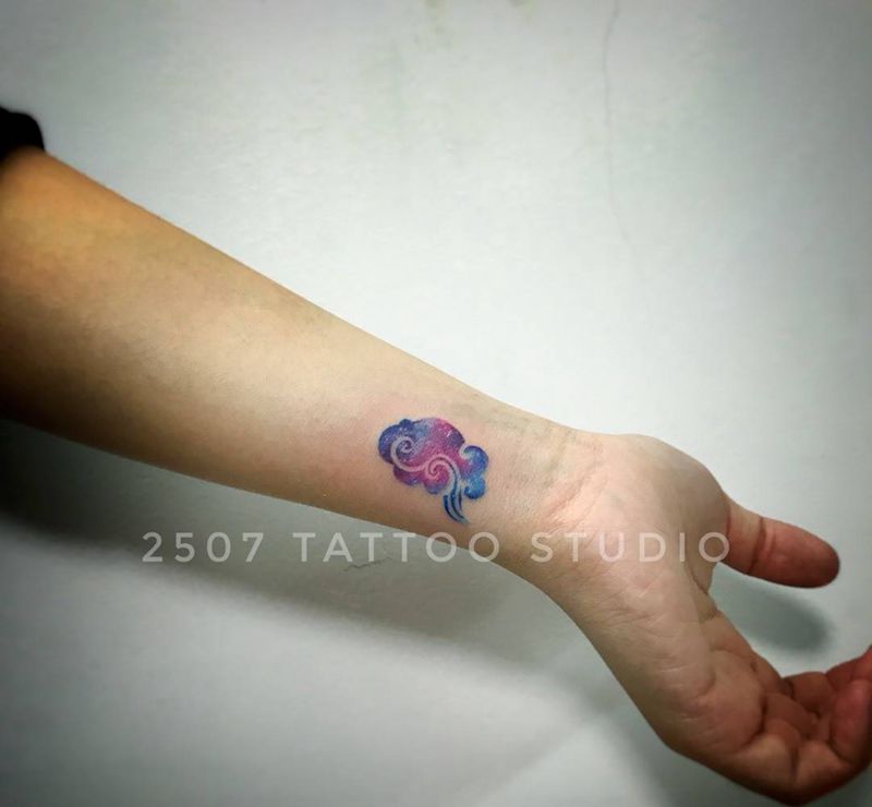 小云彩纹身图片