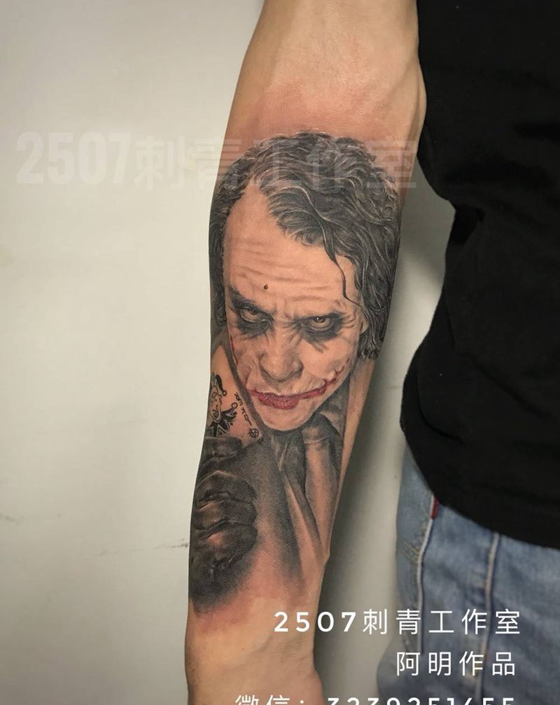 Joker纹身图片