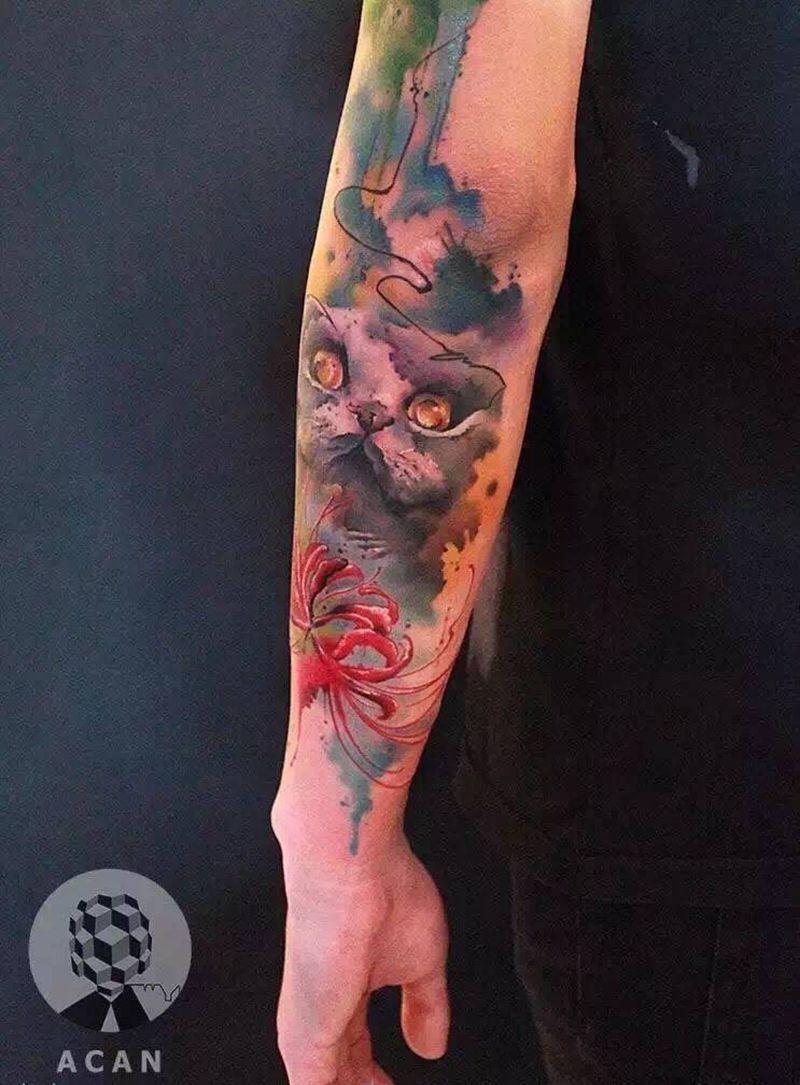 今日小作纹身图片