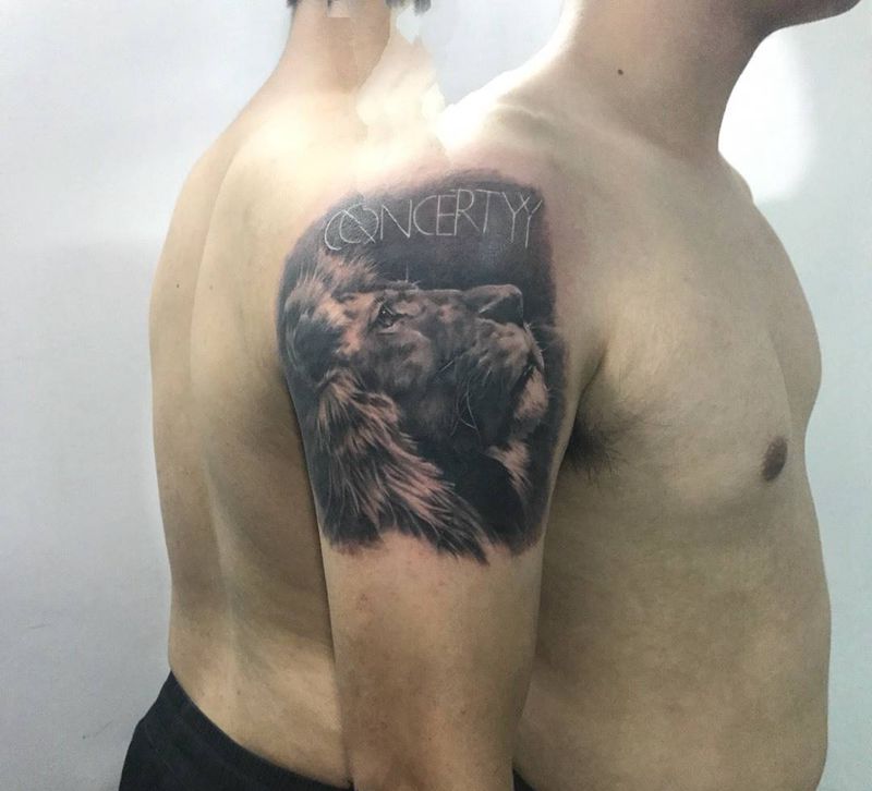 Lion纹身图片