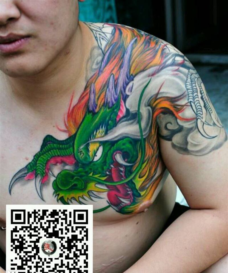 龙纹身图片