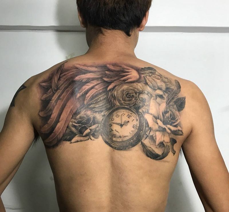 若干物品纹身图片