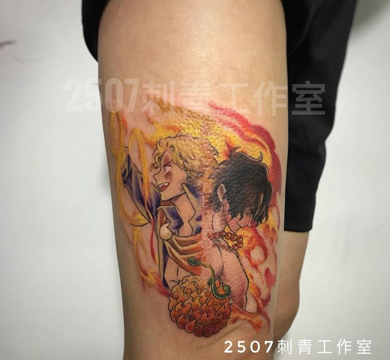 火之意志的传承纹身图片