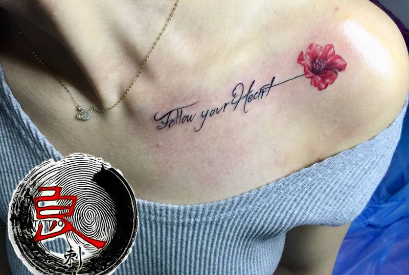 小清新纹身图片