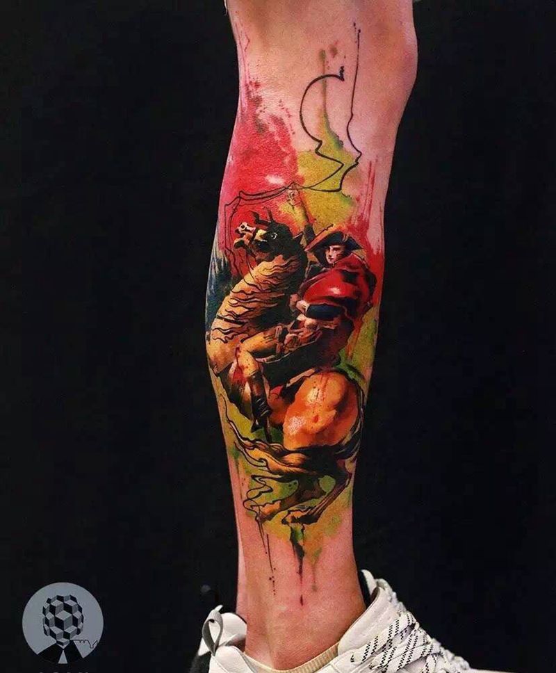 帮上海过来客人纹的纹身图片