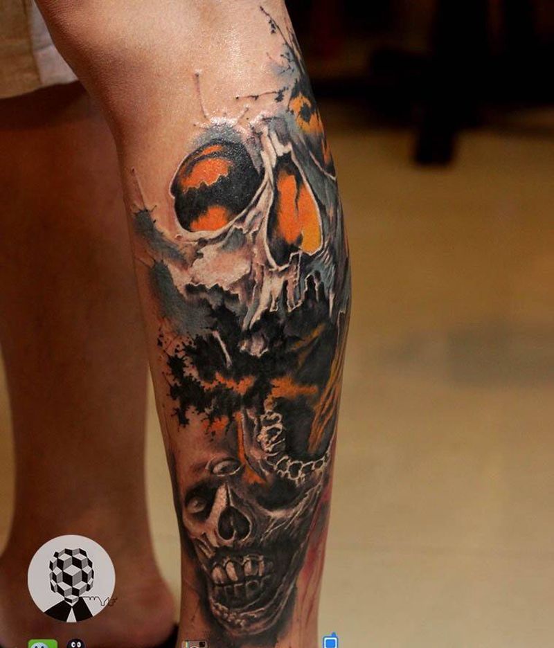 去年纹的纹身图片