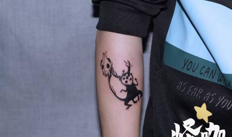 暗黑纹身纹身图片_手臂纹身图案