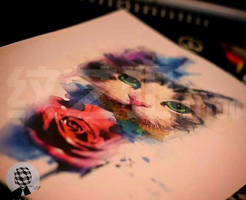 帮客人设计的纹身图片