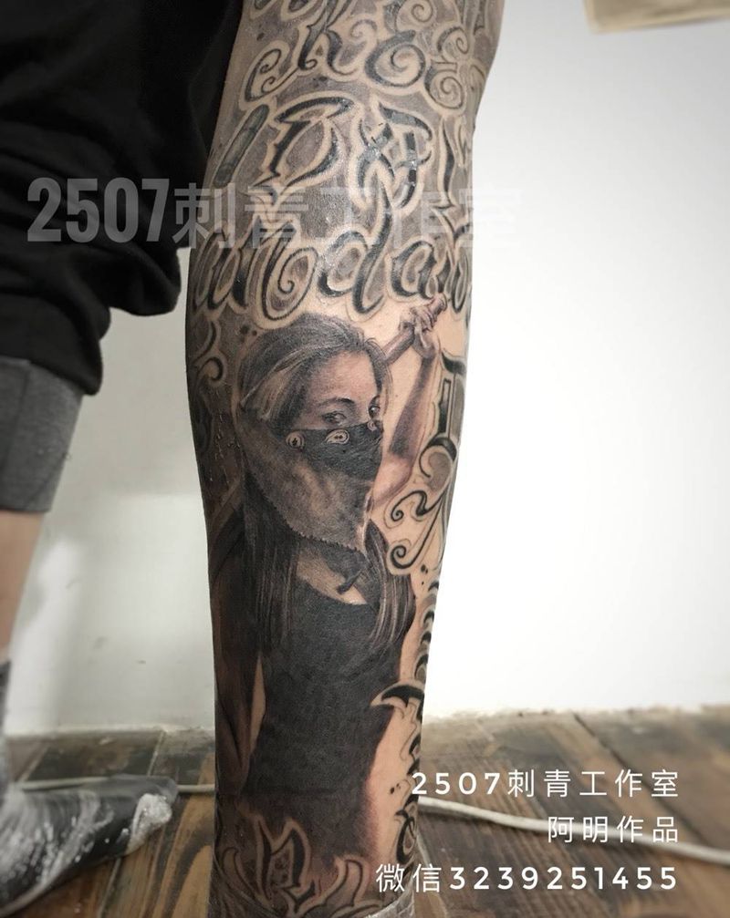 小姐姐纹身图片